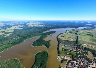 Galeria jez. Jeziorak - widok na Północ