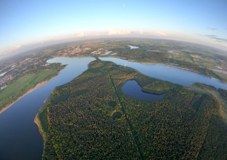 Galeria jez. Drwęckie_Kanał Ostródzki - widok od Północy